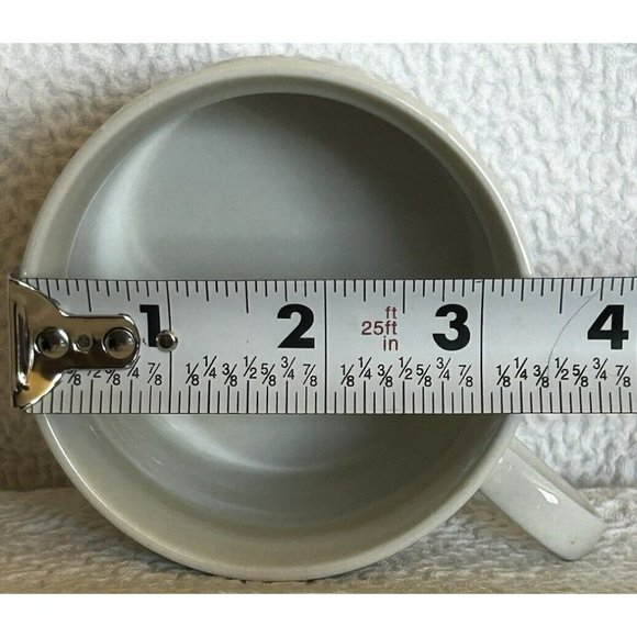 Lynn’s Stoneware Seashore Set Of 2 Coffee Cups c1997-2008 Embossed Seashells - Picture 13 of 13